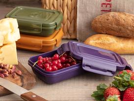 Rectangle Storage Container - Carmen Red