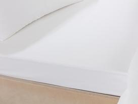 Ryella Single-Size Upper Sheet Percale - White