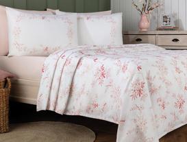 Jannie  Printed Double Size Coverlet Set