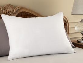 Alvia Bamboo Pillow - White