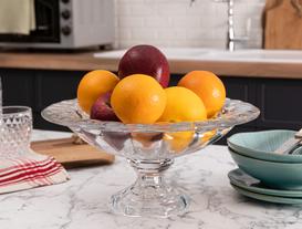 Claes Glass Fruit Bowl