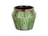 Aventurin Ceramic Vase - Green