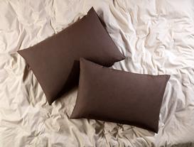 Ciel Pillowcase Set - Brown