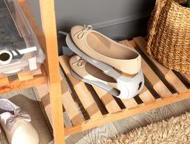 Ives Layer Shoe Ramp - Soft Gray - 10,5X26,3X15 cm