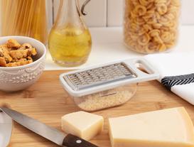 Garlic And Cheese Grater With Bowl