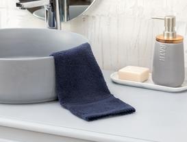 Leuven Crocheted Hand Towel - Navy - 30x40 cm