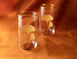 Musette - Lovely Ginkgo Leaves Σετ Ποτήρια 4 Τεμαχίων - 365ML