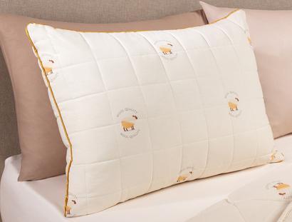 Calme Wool Pillow - Beige